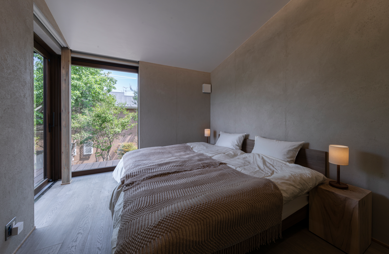 海外風ベッドルーム